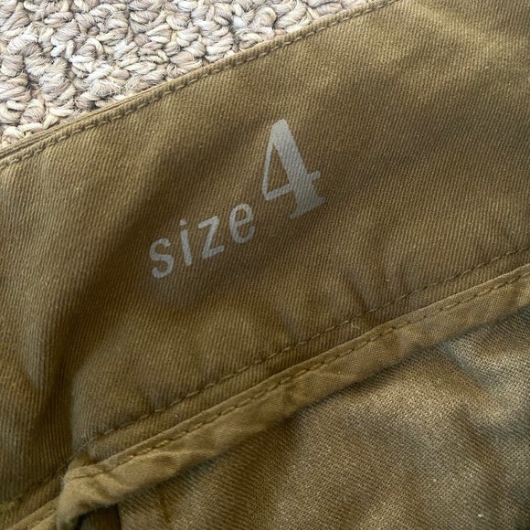 J. Crew Andie Chino Pants in Olive Moss - Picture 8 of 13